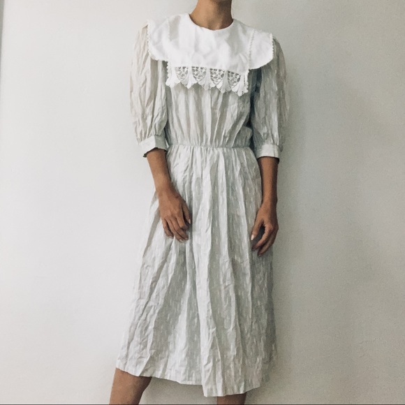 Vintage Dresses & Skirts - Vintage R.E.O. Originals Cottagecore Prairie Dress